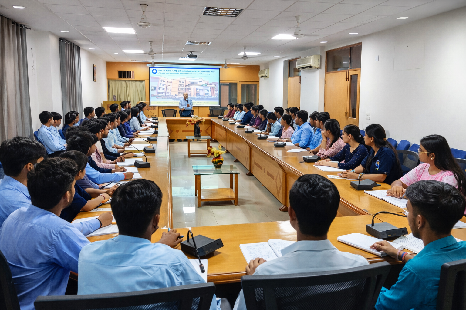 Best college commerce students learning from industry experts